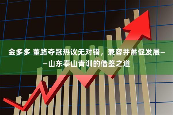 金多多 董路夺冠热议无对错，兼容并蓄促发展——山东泰山青训的借鉴之道