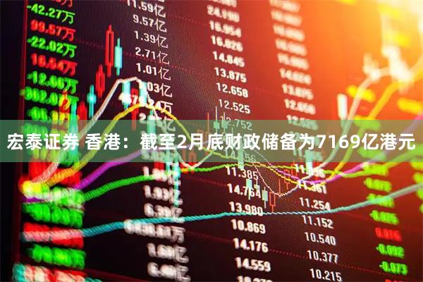 宏泰证券 香港：截至2月底财政储备为7169亿港元